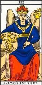 Carta La Emperatriz del Tarot