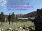 Agradecer a Dios