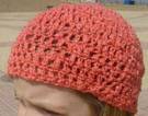 Gorro tejido a ganchillo